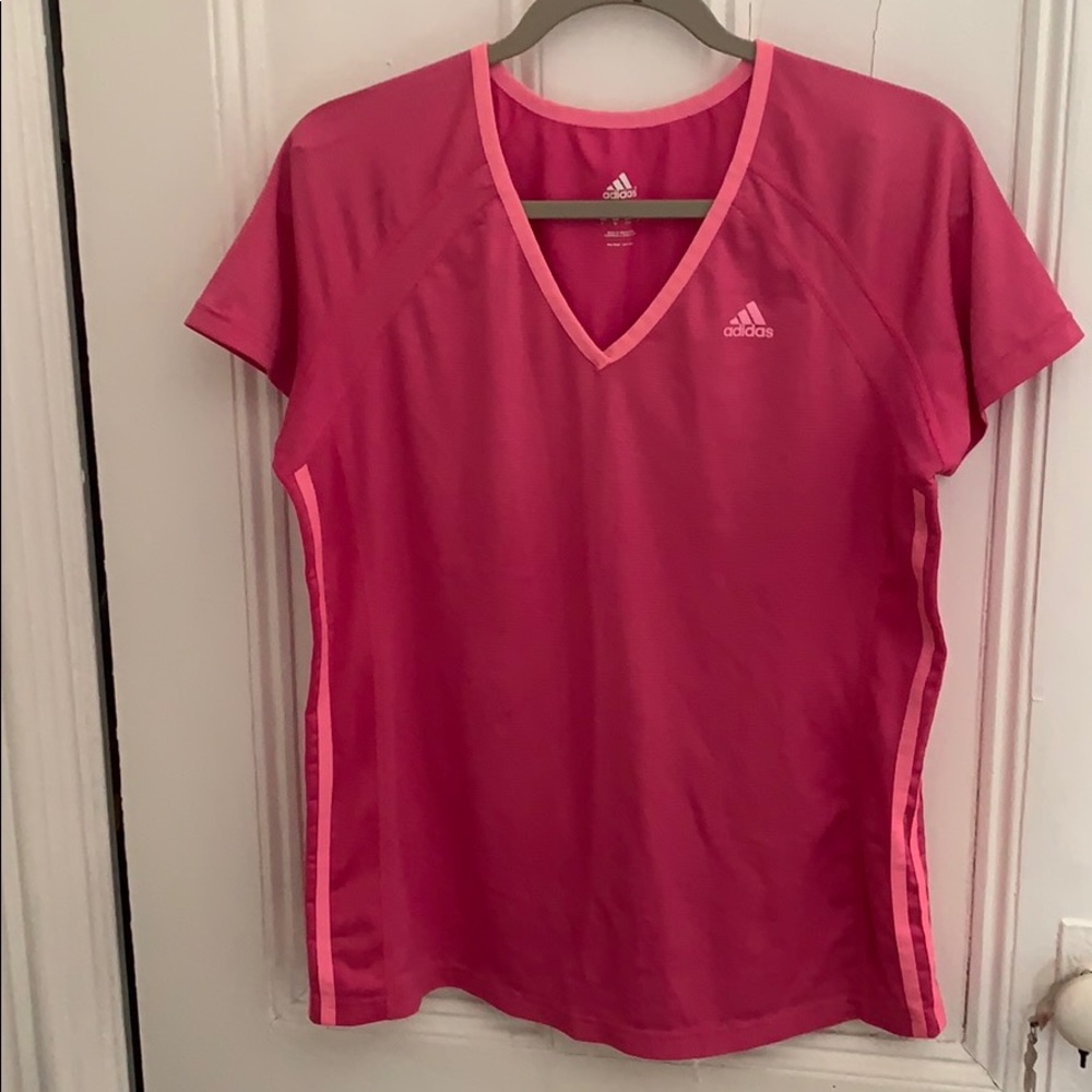 Pink and Blue Adidas Top Set